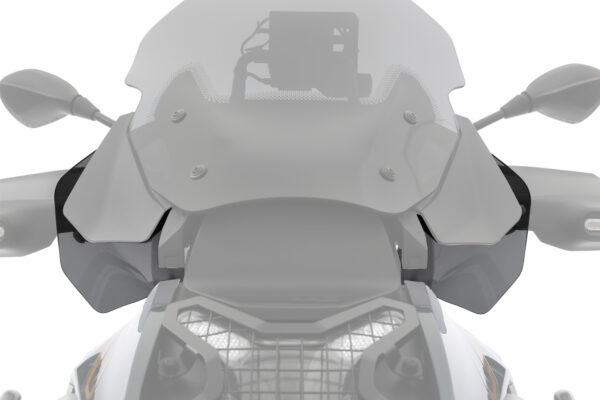 Wunderlich winddeflectoren R 1300 GS, rookgrijs – 1