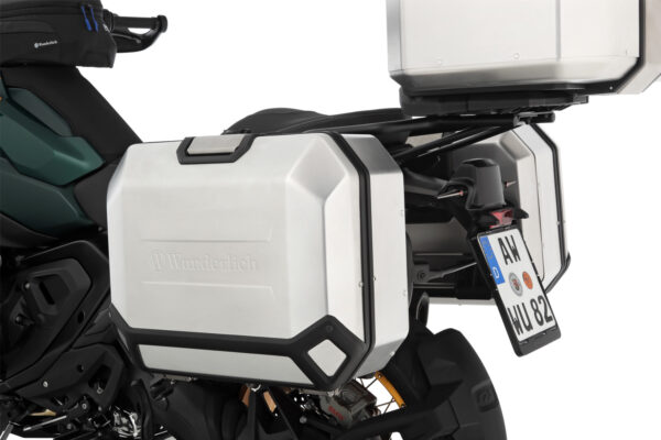 Wunderlich X-CASE X36 zilver – zijaanzicht