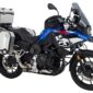 Wunderlich X-CASE X36 zilver op een BMW F 850 GS