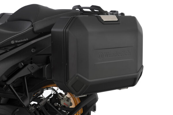Wunderlich X-CASE X36 zwart op een BMW R 1300 GS