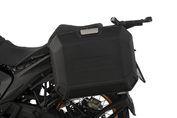 Wunderlich X-CASE X36 zwart op een BMW R 1300 GS