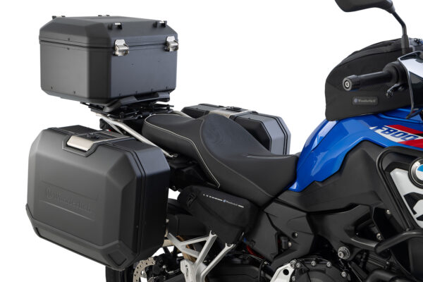 Wunderlich X-CASE X36 zwart op een BMW F 850 GS