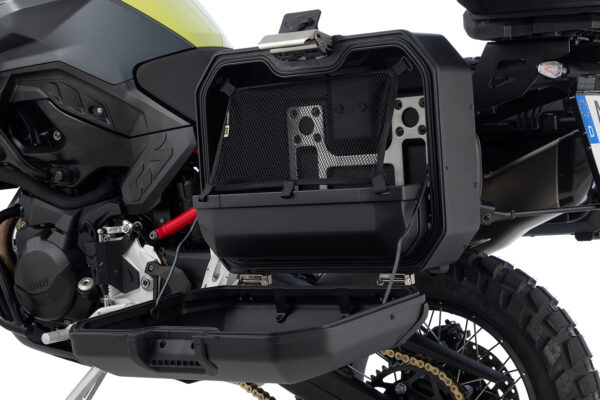 Wunderlich X-CASE X36 zwart op een BMW F 900 GS