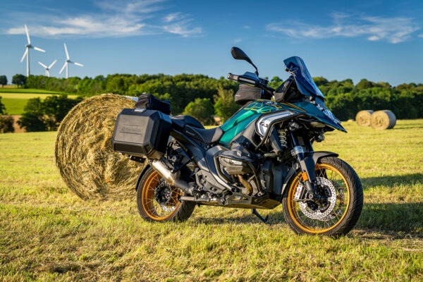 Wunderlich X-CASE X36 zwart op een BMW R 1300 GS