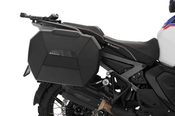 Wunderlich X-CASE X30 Vario carbon-look op een BMW R 1300 GS Adventure