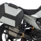 Wunderlich X-CASE X30 Vario kofferset, zwart/aluminium