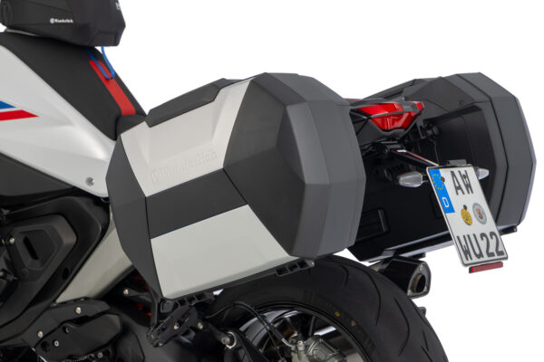Wunderlich X-CASE X30 Vario zwart/aluminium – zijaanzicht