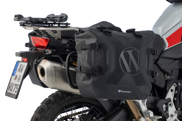 Wunderlich X-BAGS X30 – achterzijde met rugpaneel